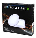 18w + 6w Square Recessed LED Ceiling Panel Light Dual Colour Cool White/Green