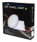 12w Round Recessed LED Ceiling Panel Light Dual Colour Cool White/Green Ring