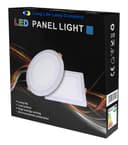 12w + 4w Square Recessed LED Ceiling Panel Light Dual Colour Cool White/Blue
