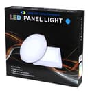 18w Round Recessed LED Ceiling Panel Light Dual Colour Cool White Blue Ring