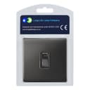 Single light Switch1 Gang 2 Way Black Nickel Wall Switch N302GME