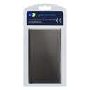 Modern Double Black Nickel Wall Blanking Plate Scewless Finish N402GME