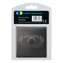 LED Dimmer Switch Black Nickel Screwless Finish 1 Gang Single Pole 100w N352GME