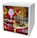 Outdoor Santa Claus Self Inflating with Plug 6ft Father Christmas LED Illuminated