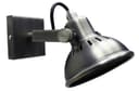 Vintage Wall Light Dark Grey Pewter Finish Adjustable Swivel Spot Wall Light  