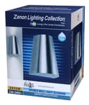 Cone Shape Up Down Outdoor Wall Light Stainless Steel Finish Exterior Double Downlighter ZLC069AB 