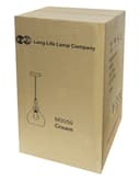 Modern Ceiling Pendant Droplet Light Shade White Finish Fine Metal
