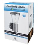 Modern LED Single Outdoor Wall Light Stainless Steel ZLC337 with 5W LED Candle WW