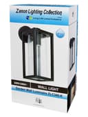 Outdoor Dark Grey Wall Light ZLC340 with 4W LED WW