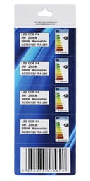 5 x G4 12v LED Bulbs Warm White 3w Replacement for 30w Halogen Capsule Light 2pin AC/DC