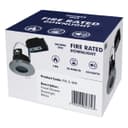 240v White Bathroom Shower Fire Rated Downlight IP65 GU10 