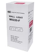 Modern IP44 Opaque 3 Globe Bathroom Mirror Light M0220