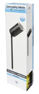Outdoor Garden Black Stainless Steel 12v MR16 Low Voltage Spike Light ZLC328B