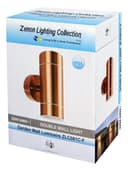 Modern Double Outdoor Wall Light Stainless Steel Copper IP65 ZLC081C
