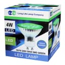4w Green GU10 LED Colour Light Bulb