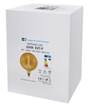 4w Industrial Vintage LED Globe E27 Amber Smoked Glass G250