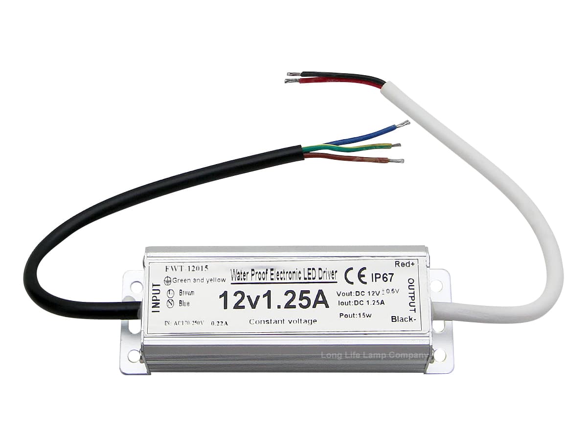 15w LED  Driver Transformer IP67 Water Proof