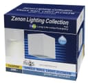 Matt White Finish Mini Cube Single Outdoor Wall Light Fixture GU10 ZLC065W 