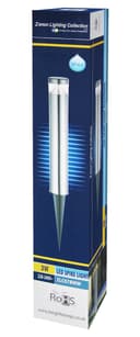 Modern LED Bollard Post Ground Spike Light Warm White Stainless Steel ZLC078WW