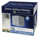Aluminium Finely Finished Mini Cube Single Outdoor Wall Light Fixture GU10 ZLC066AB 