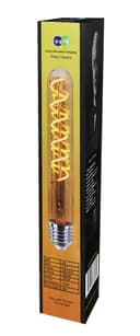 Vintage LED 2W T30 Teardrop Spiral Tube Bulb E27
