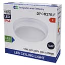 18w Round LED Ceiling Light Flush Mount IP54 6500K DPCR270