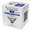 LED 63mm GU10 Dimmable Cool White 7w Frosted Cover 240v 