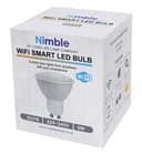 2 Pack Wifi 5W GU10 LED Smart Light Bulb Warm White to Cool White Alexa Google Controlled by Smartphone 