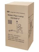 Vintage Industrial Water Pipe Table Lamp Real Clock H3104P with 4w ST58