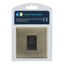 1 Gang Ethernet Port Data Socket CAT 5 Wall Plate Brush Antique Brass N442KME