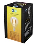 6W Pear Shape Antique Vintage LED E27 Smoked Glass Dimmable PS160DIM