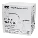 LED Indoor Bedside Reading Wall Light 2W 6000K Antique Brass H3143