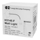  LED Indoor Bedside Reading Wall Light 2W 6000K Chrome H3145