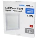 18w LED Square Recessed Ceiling Panel Cool White 6500K 