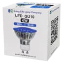 4w Blue GU10 LED Colour Light Bulb