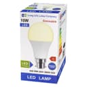 10w GLS Dimmable LED Warm White Light Bulb A60 B22 Bayonet Equivalent 100w