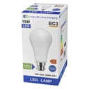 15w 3 Pin Light Bulb LED Warm White 3000K BC3