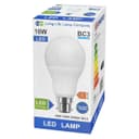 10w 3 Pin Light Bulb LED Cool White 6500k BC3