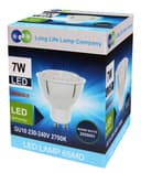 7W GU10 LED Light Bulb Dimmable Warm White 2700K Spotlight Downlight old