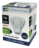 7W GU10 LED Light Bulb Dimmable Cool White 5000K Spotlight Downlight old