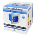 Mini LED Blue Brick Light Outdoor Step Wall Light 70mm Square IP54 ZLC060B