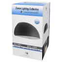 Outdoor Downward Wall Light Anthracite Grey Half Circular Frosted Diffuser IP54 ZLC382B