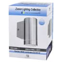 4w LED Single Stainless Steel Wall Light