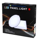 18w Round Recessed LED Ceiling Panel Light Dual Colour Cool White Red Ring 