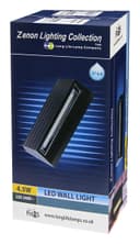 Modern LED Wall Light Down or Up Path Brick Surface Mount Light Matt Black Cool White ZLC039CW 