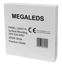 24w Round LED Ceiling Light Surface Mount Panel Warm White 