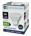 6w SMD LED Light Bulb GU10 50w brightness Cool White 