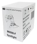 4w Black Industrial Flush Mount Single Adjustable Ceiling Or Wall Spotlight 