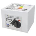  3W LED Adjustable Black Wall Mounted Bedside Light Switched Cool White BW06