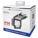 13A 2 Gang Weatherproof Double Outdoor Switched DP Socket IP66 ODS1